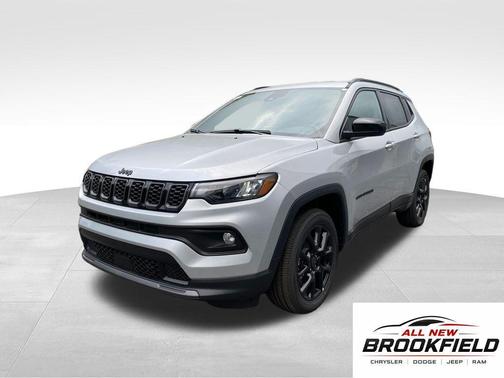 Silver Zynith Metallic Clear-Coat Exterior Paint 2026 Jeep Compass Sport