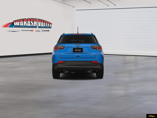 Hydro Blue Pearl-Coat Exterior Paint 2026 Jeep Compass Sport