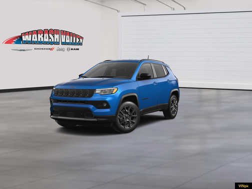 Hydro Blue Pearl-Coat Exterior Paint 2026 Jeep Compass Sport