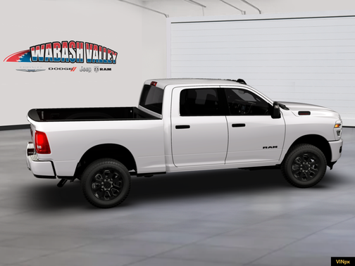 Bright White Clearcoat 2026 RAM 2500 Big Horn Crew Cab 4x4 6'4' Box