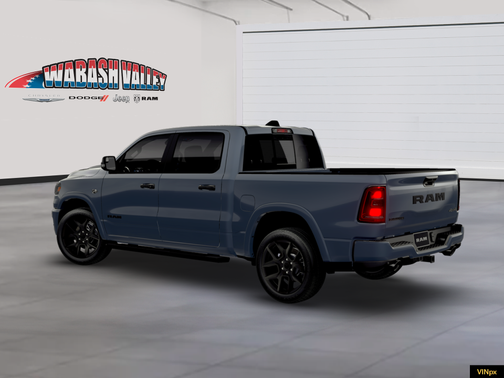 Forged Blue Metallic Exterior Paint 2026 RAM 1500 Laramie