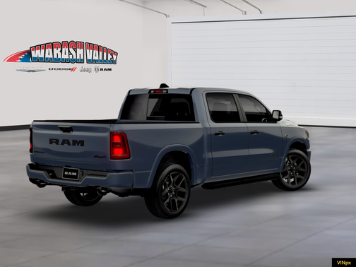 Forged Blue Metallic Exterior Paint 2026 RAM 1500 Laramie