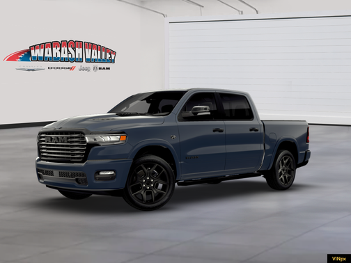 Forged Blue Metallic Exterior Paint 2026 RAM 1500 Laramie