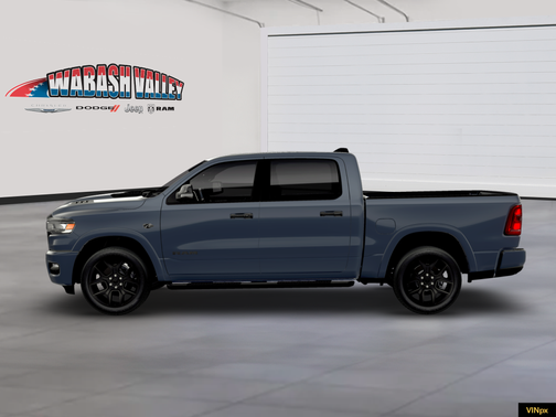 Forged Blue Metallic Exterior Paint 2026 RAM 1500 Laramie