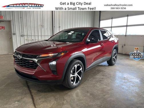 Crimson Metallic 2024 Chevrolet Trax FWD 1RS