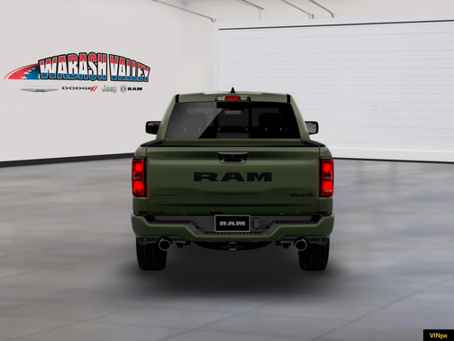 Serrano-Green Metallic Exterior Paint 2026 RAM 1500 Laramie