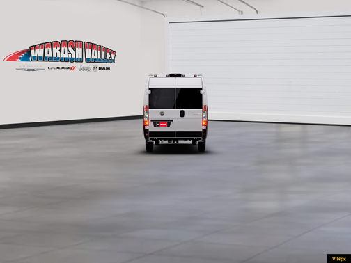 Bright White Clear-Coat Exterior Paint 2026 RAM ProMaster 2500 Tradesman