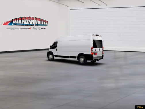 Bright White Clear-Coat Exterior Paint 2026 RAM ProMaster 2500 Tradesman