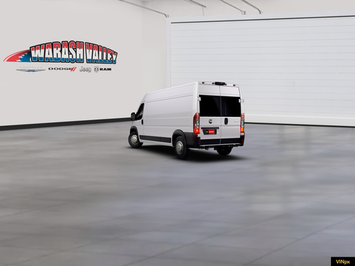Bright White Clear-Coat Exterior Paint 2026 RAM ProMaster 2500 Tradesman