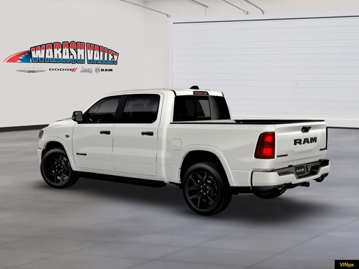 Bright White Clear-Coat Exterior Paint 2026 RAM 1500 Laramie