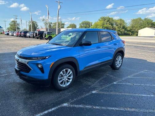Fountain Blue 2024 Chevrolet Trailblazer LS