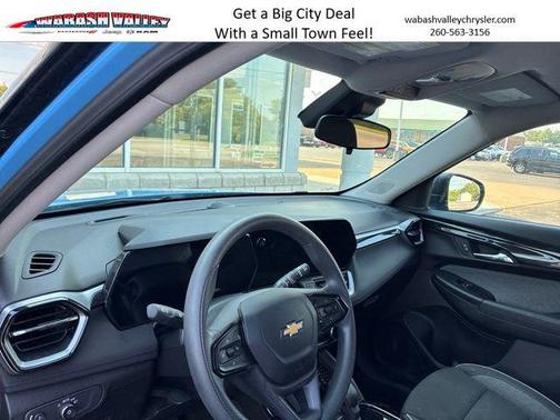 Fountain Blue 2024 Chevrolet Trailblazer LS