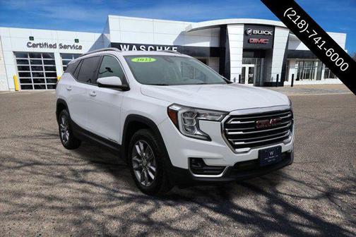 Summit White 2022 GMC Terrain SLT