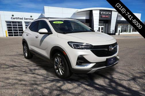 White Frost Tricoat 2023 Buick Encore GX Essence