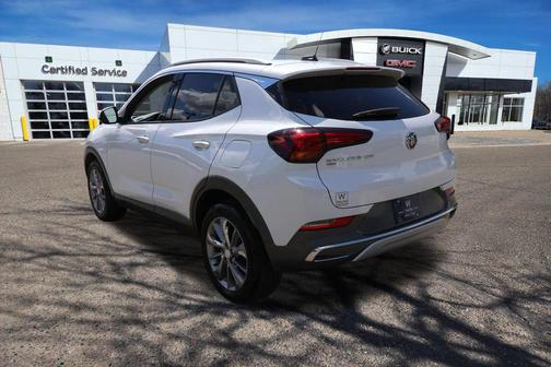 White Frost Tricoat 2023 Buick Encore GX Essence