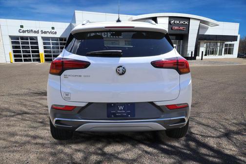 White Frost Tricoat 2023 Buick Encore GX Essence