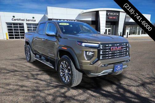 Deep Bronze Metallic 2024 GMC Canyon Denali