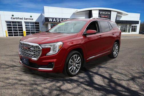 Volcanic Red Tintcoat 2024 GMC Terrain Denali