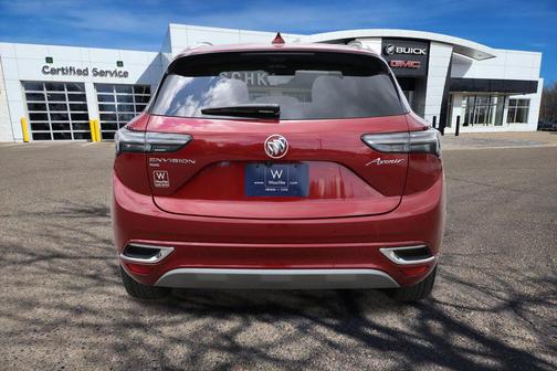 Cinnabar Metallic 2021 Buick Envision AWD Avenir