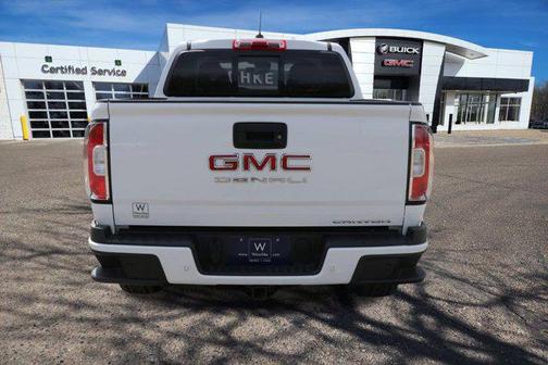 Summit White 2022 GMC Canyon Denali