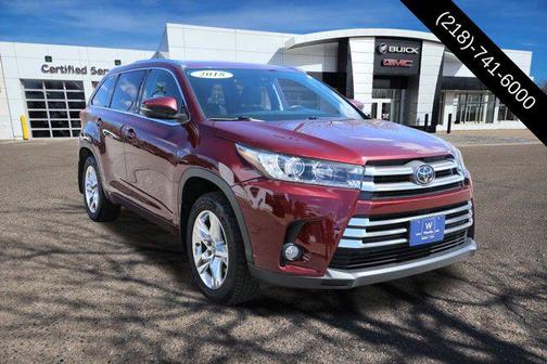 Ooh La La Rouge Mica 2018 Toyota Highlander Limited