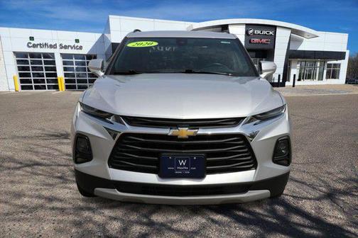 Silver Ice Metallic 2020 Chevrolet Blazer 3LT