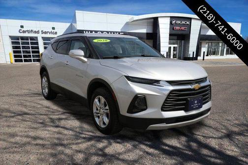 Silver Ice Metallic 2020 Chevrolet Blazer 3LT
