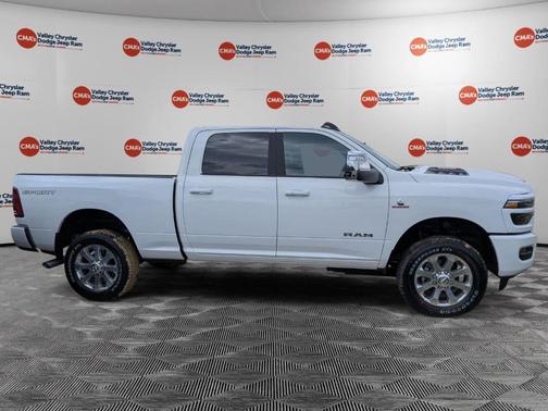 Bright White Clearcoat 2026 RAM 2500 Laramie