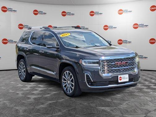 Hunter Metallic 2021 GMC Acadia Denali