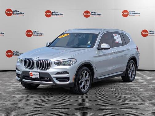 Glacier Silver Metallic 2020 BMW X3 sDrive30i