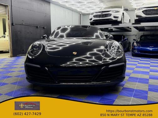 Black 2017 Porsche 911 Carrera