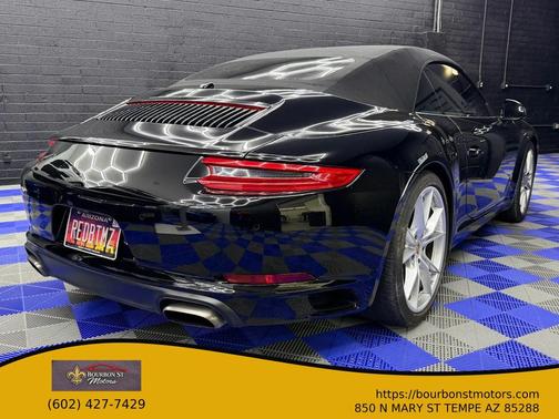 Black 2017 Porsche 911 Carrera