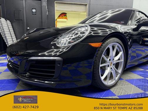 Black 2017 Porsche 911 Carrera