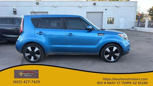 Caribbean Blue 2018 Kia Soul +