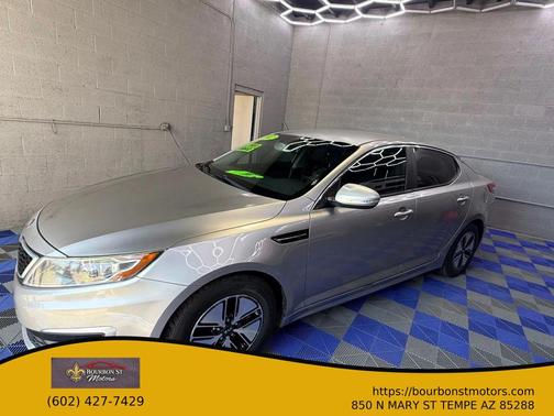 Satin Metal 2012 Kia Optima Hybrid EX