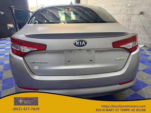 Satin Metal 2012 Kia Optima Hybrid EX