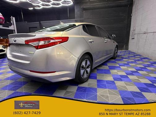 Satin Metal 2012 Kia Optima Hybrid EX