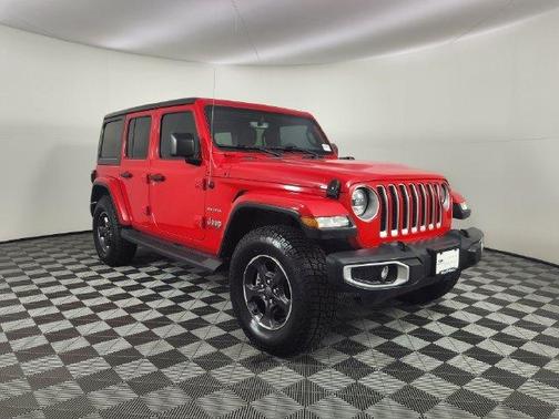 Firecracker Red Clearcoat 2020 Jeep Wrangler Unlimited Sahara