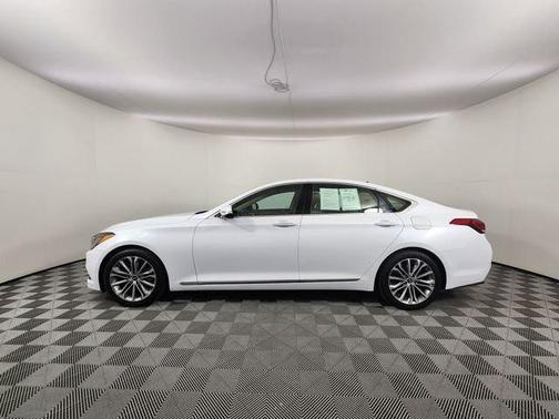 Casablanca White 2015 Hyundai Genesis 3.8