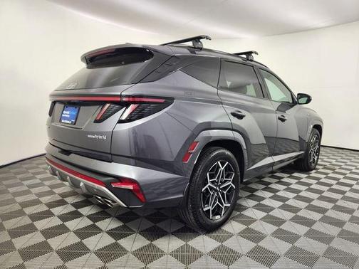 Titanium Gray 2024 Hyundai TUCSON Hybrid N Line