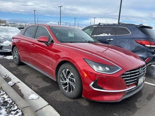 2022 Hyundai SONATA Hybrid Blue