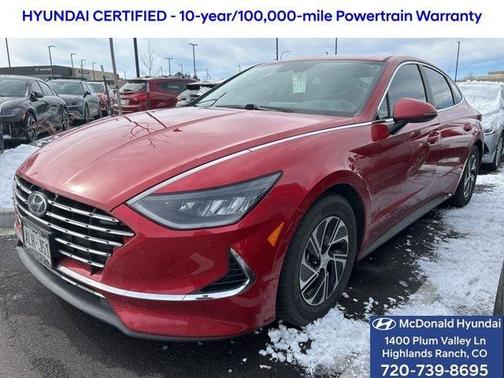 2022 Hyundai SONATA Hybrid Blue