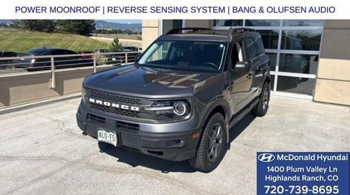 Carbonized Gray Metallic 2021 Ford Bronco Sport Badlands