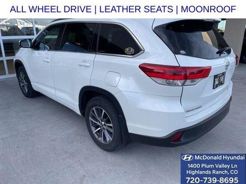 Blizzard Pearl 2018 Toyota Highlander XLE