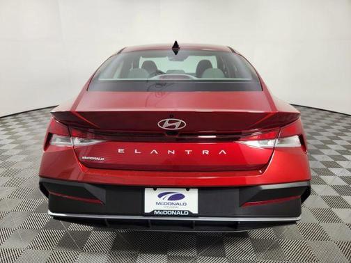 Red 2026 Hyundai ELANTRA SE