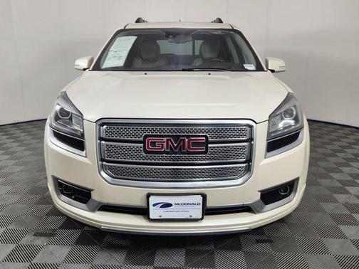 White Diamond Tri-Coat 2014 GMC Acadia Denali