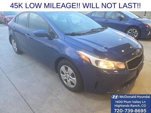 Deep Sea Blue 2018 Kia Forte LX
