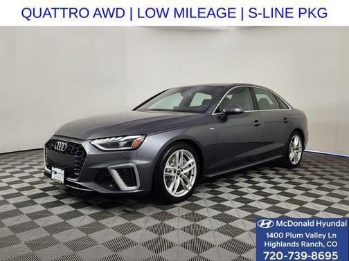 Daytona Gray Pearl Effect 2023 Audi A4 45 S line Premium Plus