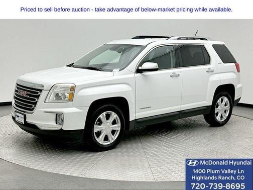 Summit White 2016 GMC Terrain SLT