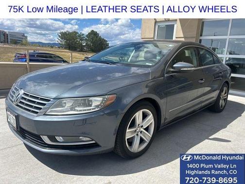 Island Gray Metallic 2013 Volkswagen CC 2.0T Sport